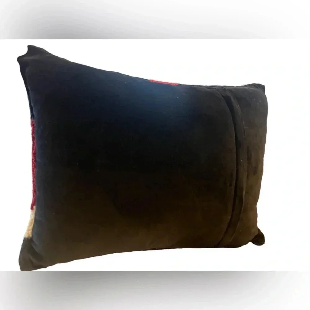Holiday Christmas Cardinal Mailbox Hook Wool Pillow